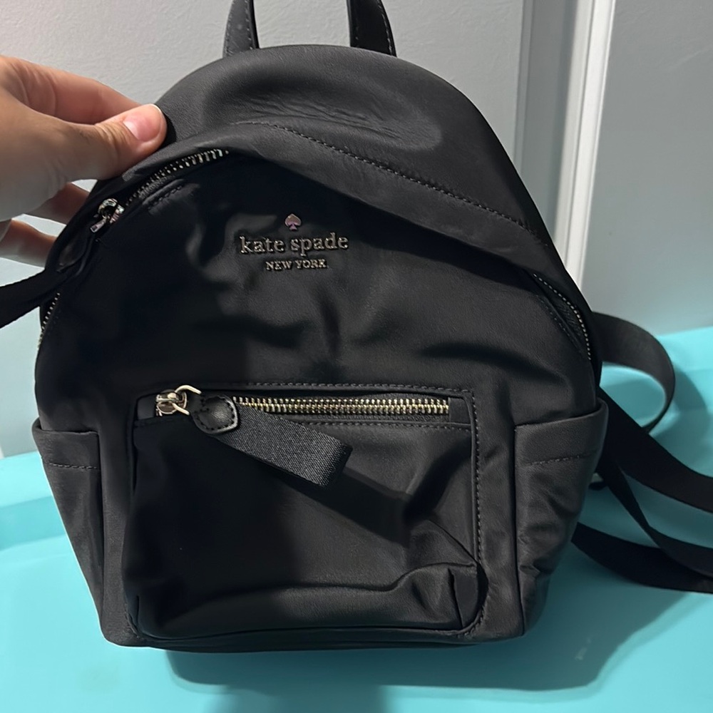 Kate Spade Black Mini Backpack